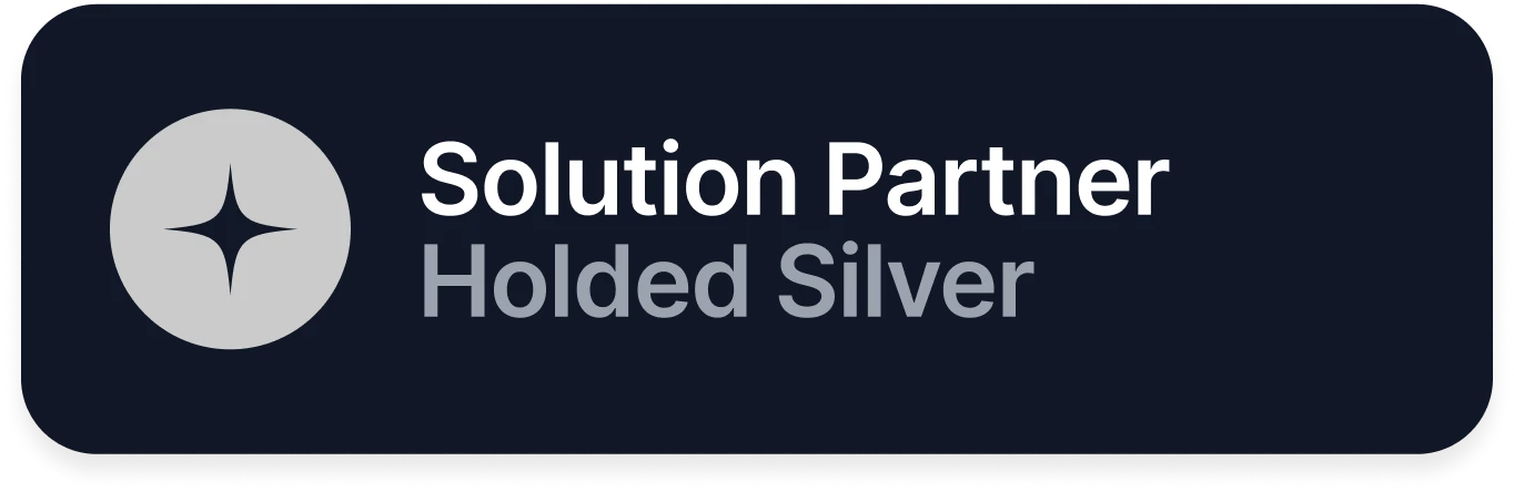 Insignia oficial de Holded Solution Partner Silver